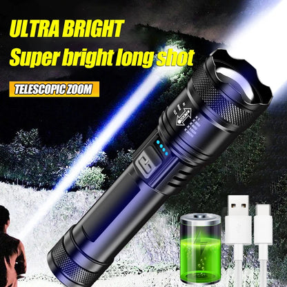 1600 Lumen Tactical LED Flashlight