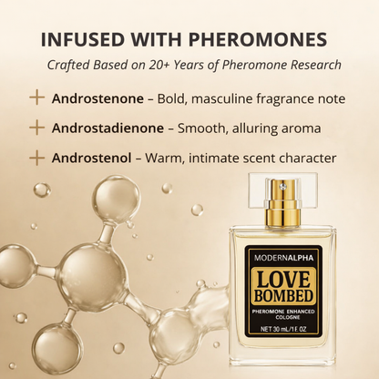 LOVE BOMBED Pheromone Cologne