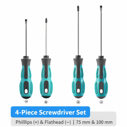 4-Piece Screwdriver Set
